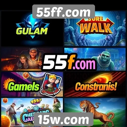 Análise da variedade de jogos disponíveis no 55ff.com